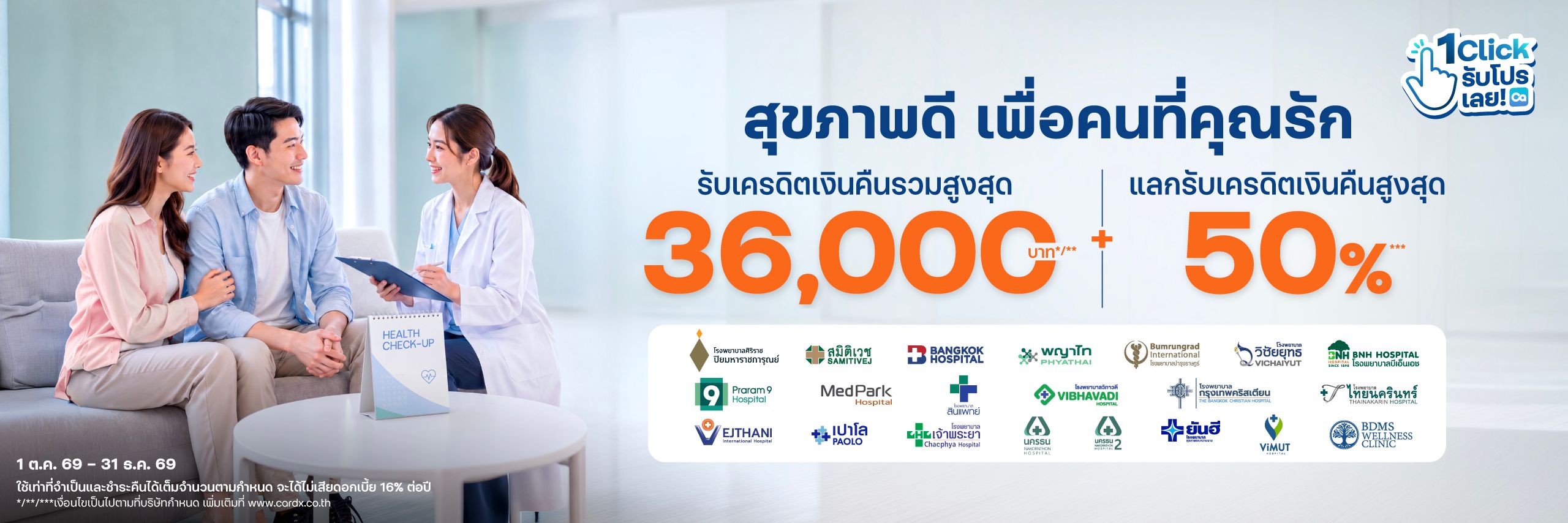 สุขภาพดีเพื่อคนที่คุณรัก คุ้มทุกการใช้จ่าย