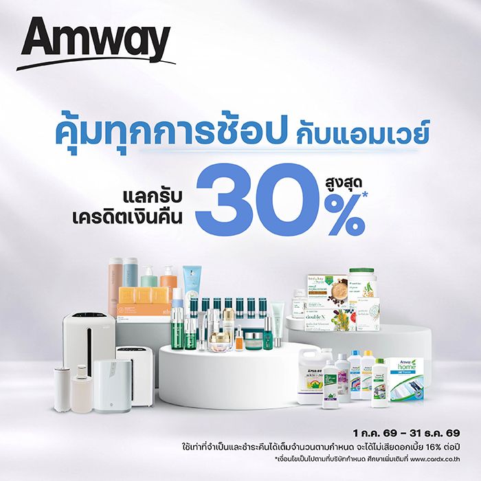 คุ้มทุกการช้อปกับแอมเวย์