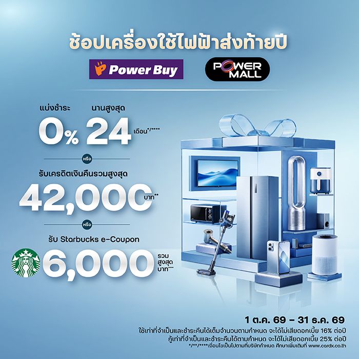 ช้อปเครื่องใช้ไฟฟ้าส่งท้ายปี ที่ Power Buy และ Power Mall