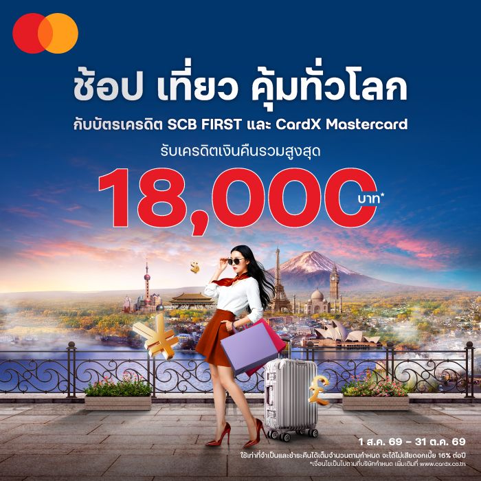 ช้อป เที่ยว คุ้มทั่วโลก
