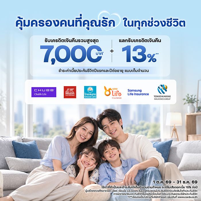 ซื้อประกันชีวิตกับบริษัทประกันชีวิตที่ร่วมรายการ